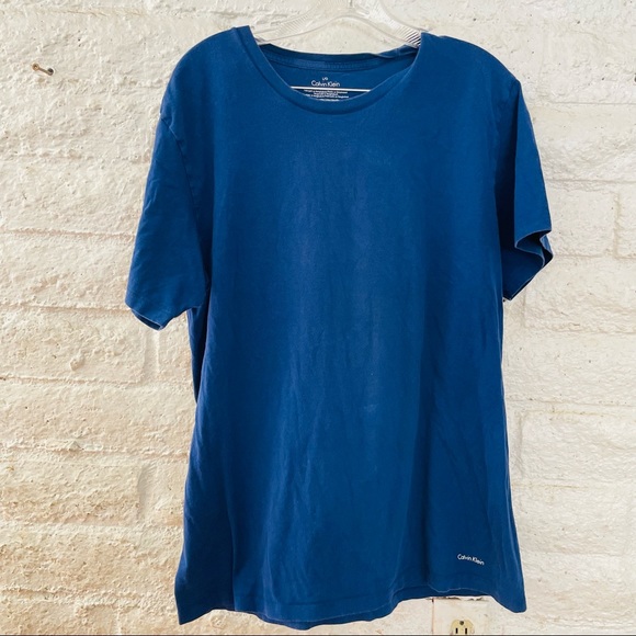 calvin.  klein.  shirt blue size L/G - Picture 6 of 6